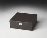 Butler Lido Brown Leather Storage Case