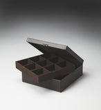 Butler Lido Brown Leather Storage Case