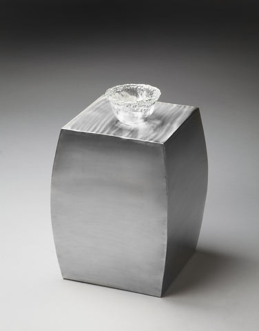 Butler Getty Stainless Steel Accent Table