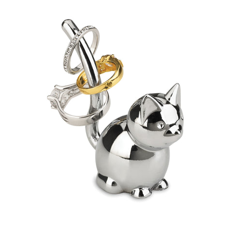 Zoola Cat Ring Holder Chrome