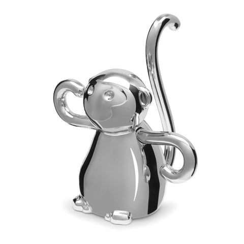 Zoola Monkey Ring Holder Chrome