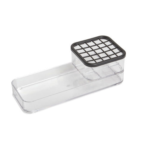 Carrel 2Pc Tray Clear
