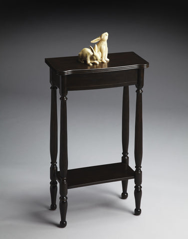 Butler Whitney Rubbed Black Console Table