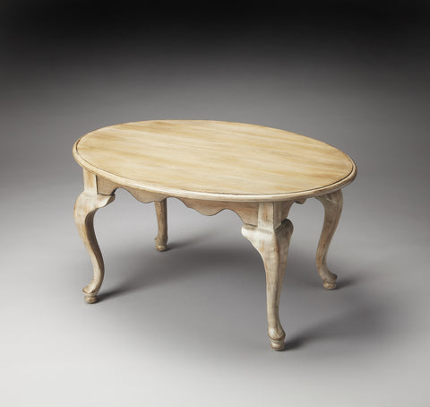 Butler Grace Driftwood Oval Cocktail Table