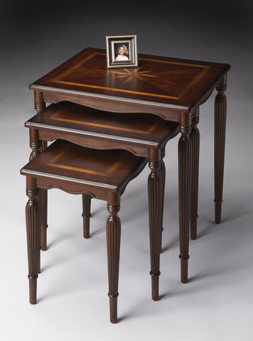 Butler Winifred Plantation Cherry Nest Of Tables