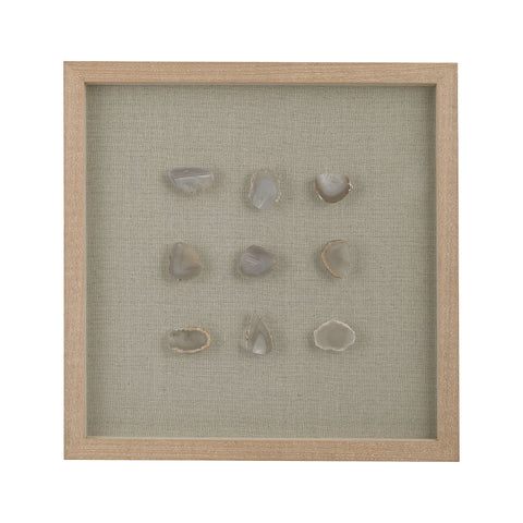 Natural Agate Shadow Box