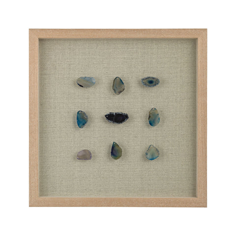 Blue Agate Shadow Box