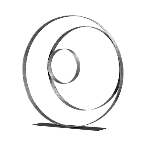 Aged Silver Sculpture