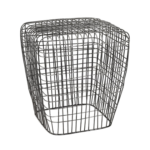 Woven Wire Stool