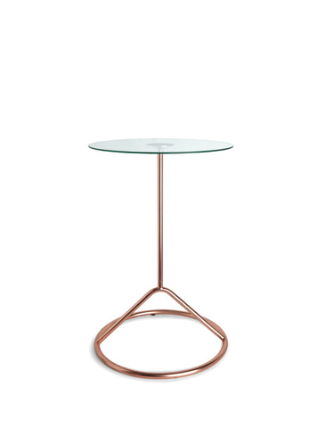 Loop Side Table Copper