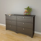 Dixon 6-Drawer Double Dresser 320617 from Nexera