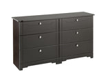 Dixon 6-Drawer Double Dresser 320617 from Nexera