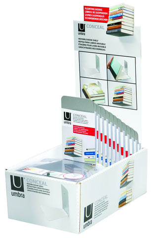 Conceal Shelf Merchandiser 1/12 Silver