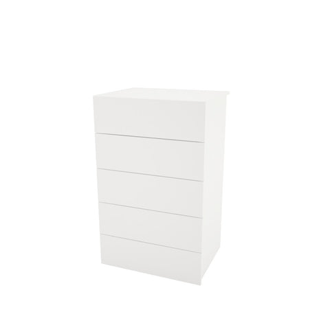 Taxi 332503 5-Drawer Chest from Nexera, White 
