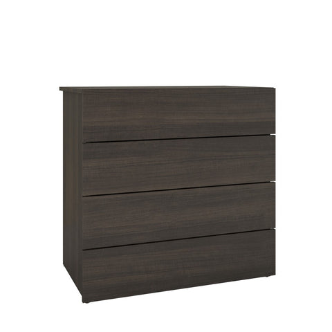 Nexera 341430 Jet Set 4-Drawer Chest, Ebony