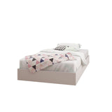 Nexera 343903 Twin Size Platform Bed, White