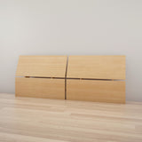 Nordik 345305 Full Size Panoramic Headboard, Natural Maple