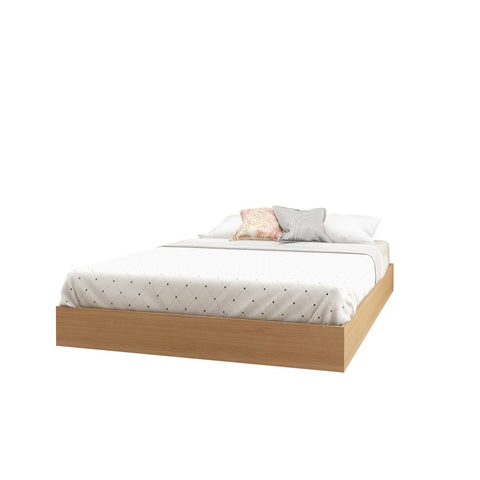 Nordik 345405 Full Size Platform Bed, Natural Maple
