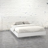 Nexera 346003 Queen Size Platform Bed, White