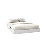 Nexera 346003 Queen Size Platform Bed, White