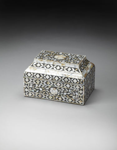 Butler  Mother Of Pearl Storage Box