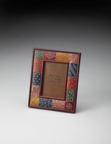 Butler  Hand Painted 5 X 7 Picture Frame