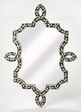 Butler Haifa Black Bone Inlay Wall Mirror