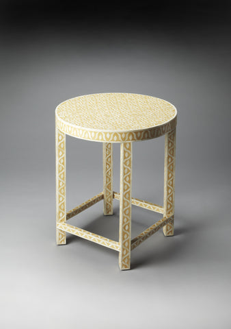 Butler  Bone Inlay Accent Table
