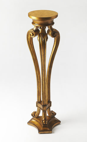 Butler Arabella Gold Leaf Pedestal