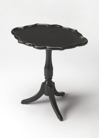 Butler Higgins Black Licorice Oval Pedestal Table