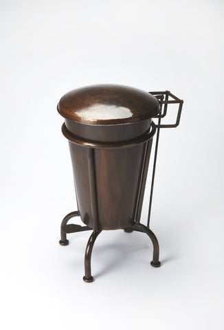 Butler  Copper Dust Bin