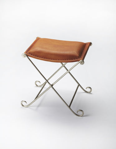 Butler  Leather Stool