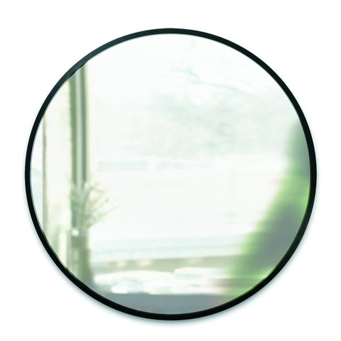 Hub Wall Mirror 36In Black