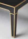 Butler Alcott Brilliant Black Cocktail Table