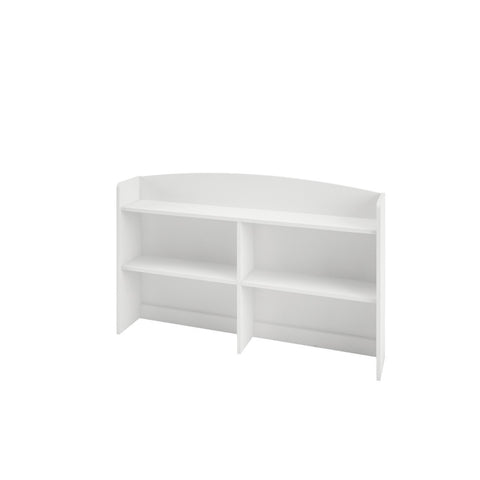 Vichy Bookcase Hutch (for 3606) 3609 from Nexera, White