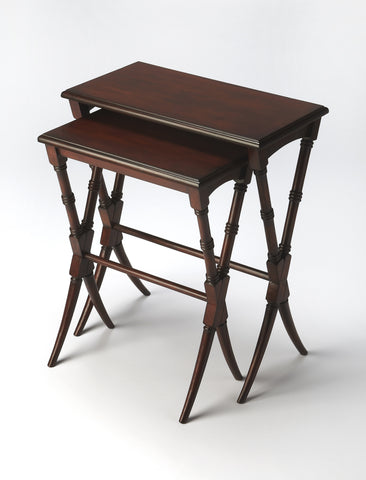 Butler Arabella Plantation Cherry Nesting Tables