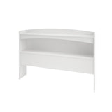 Vichy Full Size Bookcase Headboard from Nexera, White