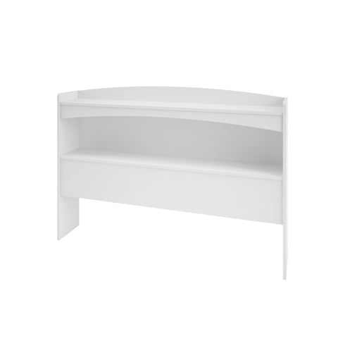 Vichy Full Size Bookcase Headboard from Nexera, White