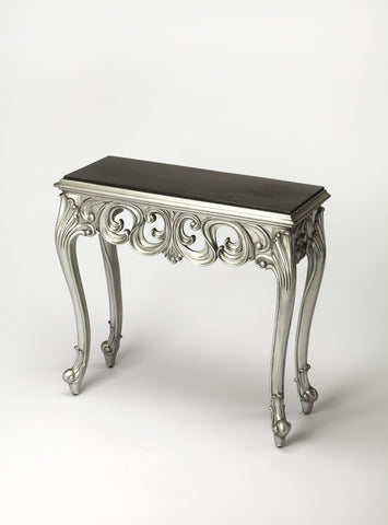 Butler Guilbert Silver Console Table