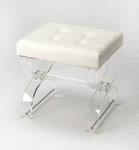 Butler Morena Acrylic Vanity Stool