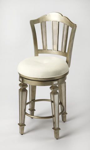 Butler Jarnot Mirrored Counter Stool 
