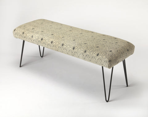 Butler Ansel Cotton Upholstered Bench