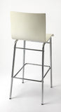 Butler Watney White Bar Stool