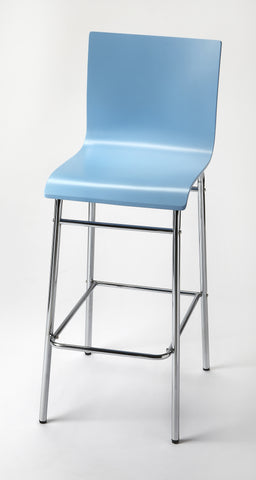 Butler Watney Blue Bar Stool