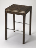 Butler Blach Zebrawood Counter Stool