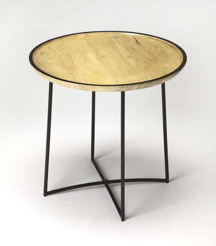 Butler Brooke Iron & Wood Accent Table