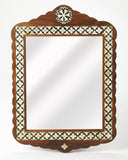Butler Gabby Wood & Bone Inlay Wall Mirror