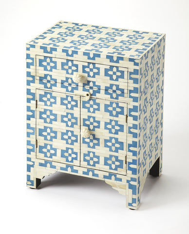 Butler Silvana Blue Bone Inlay Accent Chest