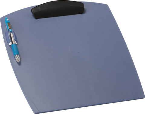 Storex Deluxe Clipboard, Pearl Blue (Case of 12)