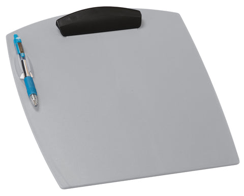 Storex Deluxe Clipboard, Pearl Silver (Case of 12)